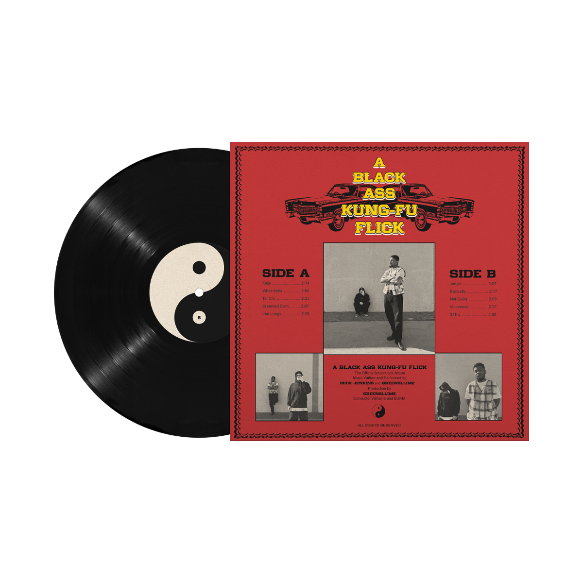 A Black Ass Kung-Fu Flick Vinyl